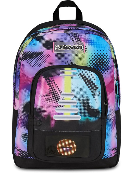 Seven - Zaino Freethink Write Down Fluo Fuxia