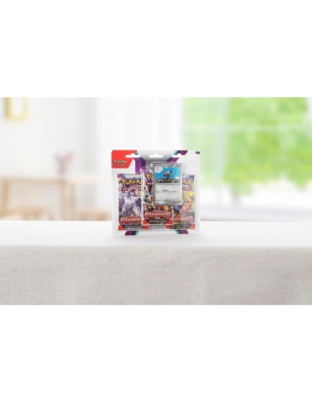 Pokémon Confezione da Tre Buste, Espansione Scarlatto e Violetto