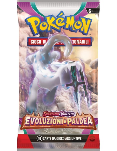 Pokémon Confezione da Tre Buste, Espansione Scarlatto e Violetto