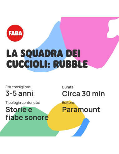 Faba - La squadra dei cuccioli: Rubble