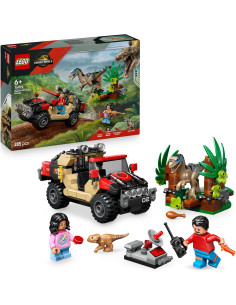Lego Jurassic World - Fuga dal Raptor sul fuoristrada 