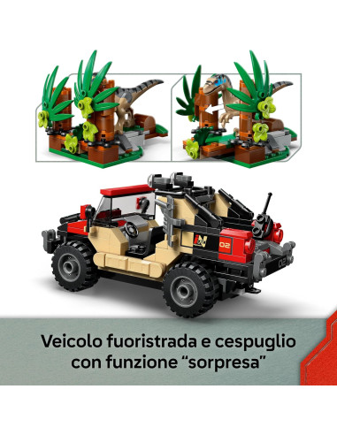 Lego Jurassic World - Fuga dal Raptor sul...