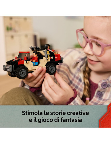 Lego Jurassic World - Fuga dal Raptor sul...