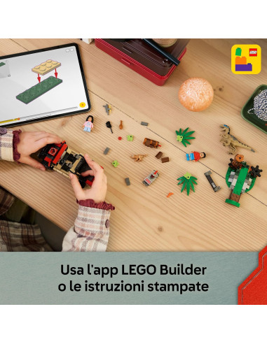 Lego Jurassic World - Fuga dal Raptor sul...