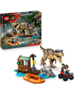 Lego Jurassic World - Fuga sul fiume dal T-rex