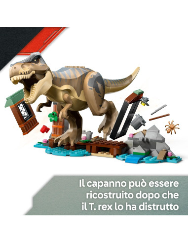 Lego Jurassic World - Fuga sul fiume dal T-rex