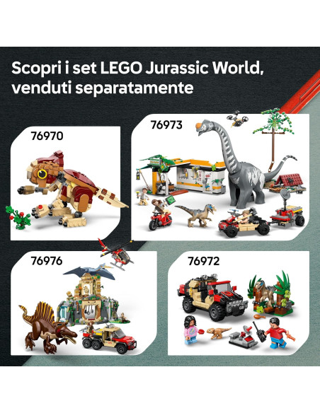 Lego Jurassic World - Fuga sul fiume dal T-rex