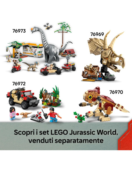 Lego Jurassic World - Missione aerea con Spinosauro e Quetzalcoatlus