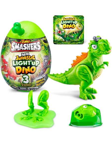 Smasher Mini Jurassic Light up Dino