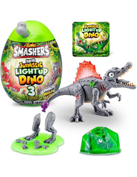 Smasher Mini Jurassic Light up Dino