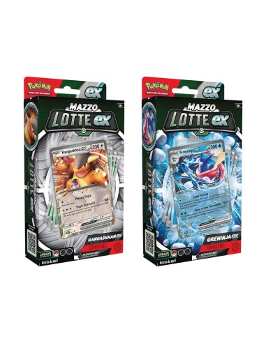Pokemon Mazzo lotte EX Kangaskhan e Greninja