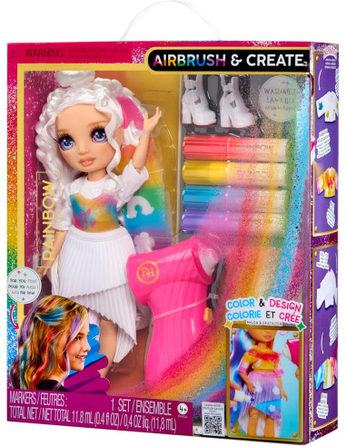 Rainbow High Air Brush e Create Purple Eyes