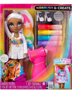 Rainbow High Air Brush e Create Grey Eyes