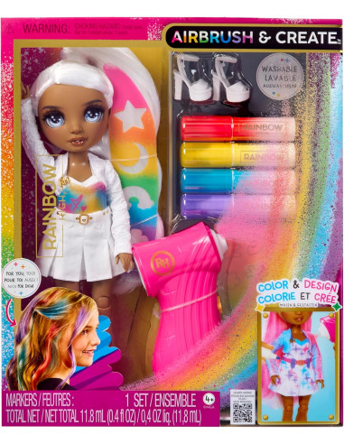 Rainbow High Air Brush e Create Grey Eyes