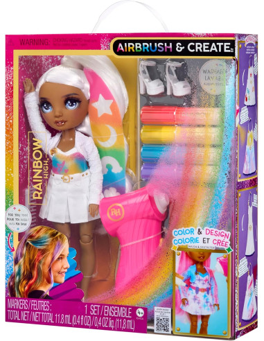 Rainbow High Air Brush e Create Grey Eyes