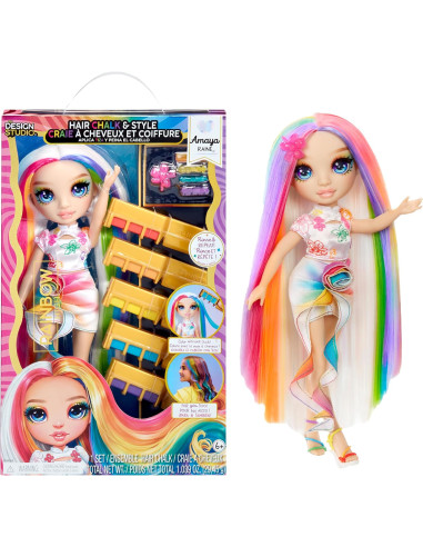 Rainbow High Bambola Hair Chalk e Style - Amaya