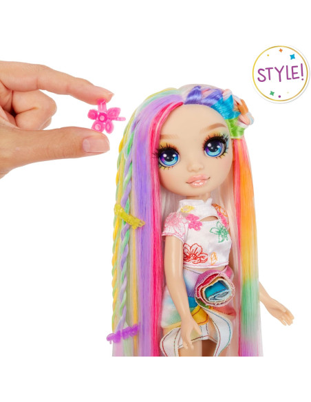 Rainbow High Bambola Hair Chalk e Style - Amaya