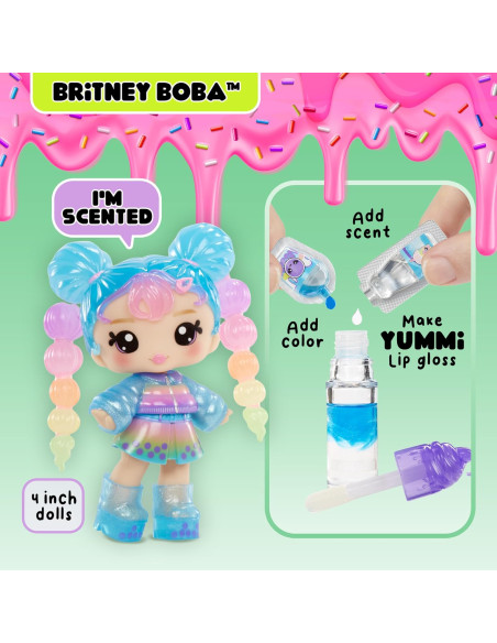 Yummiland Lip Gloss Doll Britney Boba