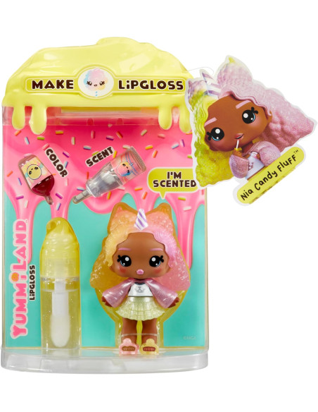 Yummiland Lip Gloss Doll Nia Candy Fluff
