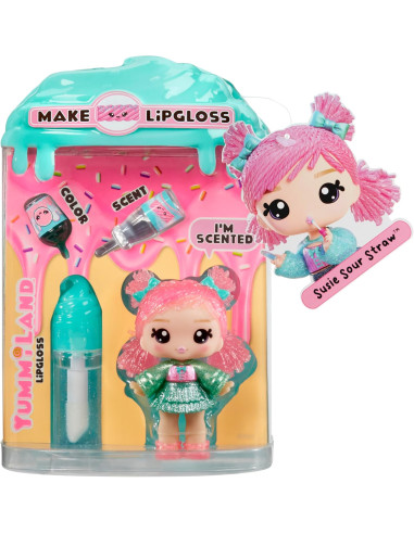 Yummiland Lip Gloss Doll Susie Sour Straw