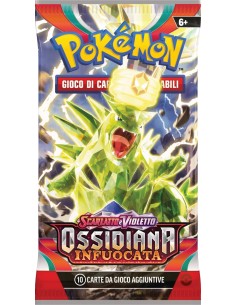 Pokémon Scarlatto e Violetto - Ossidiana Infuocata bustine