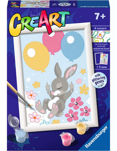 CreArt Serie E Classic - Bunny con palloncini