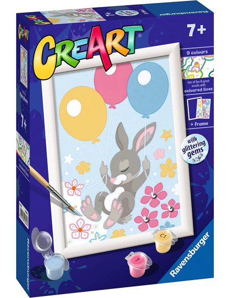 CreArt Serie E Classic - Bunny con palloncini