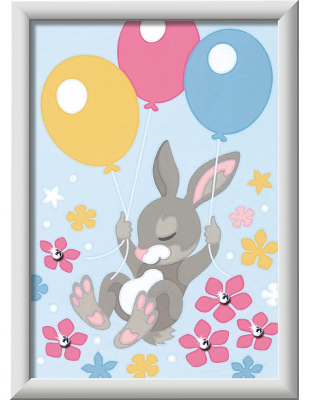 CreArt Serie E Classic - Bunny con palloncini