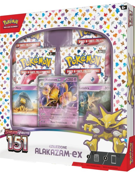Pokemon Scarlatto e Violetto 151 Collezione Alakazam-ex