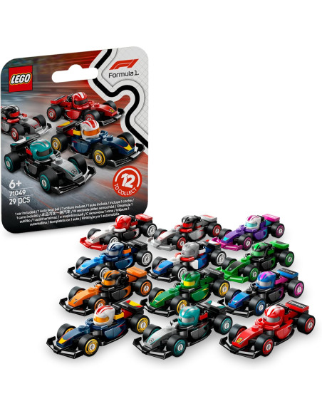 Lego Minifigures - Monoposto di F1 da collezione 