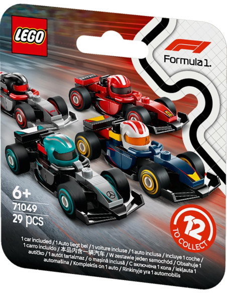 Lego Minifigures - Monoposto di F1 da collezione 