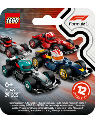 Lego Minifigures - Monoposto di F1 da collezione 