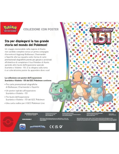 Pokemon Scarlatto e Violetto 151 Collezione con...