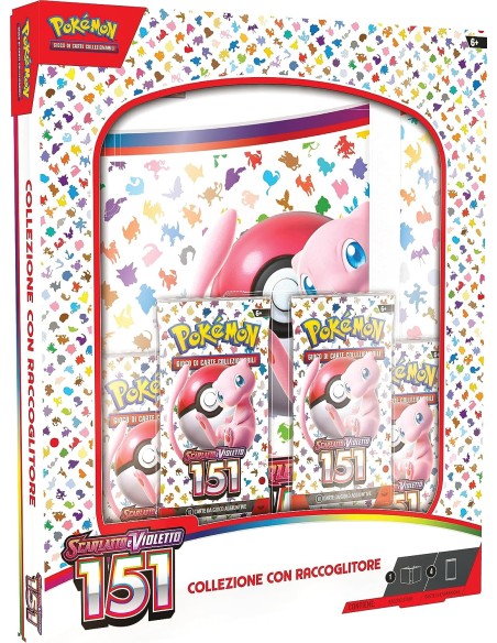 Pokemon Scarlatto e Violetto 151 Collezione con Raccoglitore