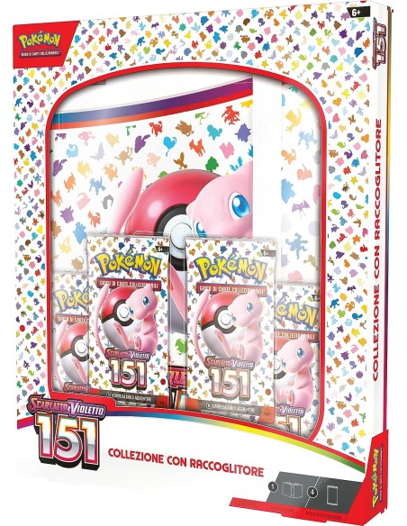 Pokemon Scarlatto e Violetto 151 Collezione con Raccoglitore