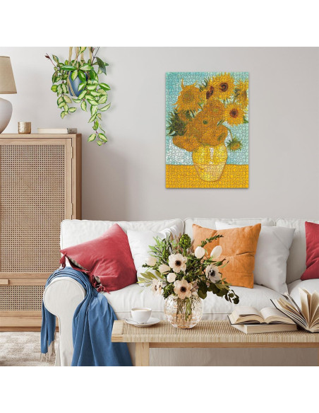 Puzzle 1000 pz Art Collection Van Gogh Vaso di girasoli