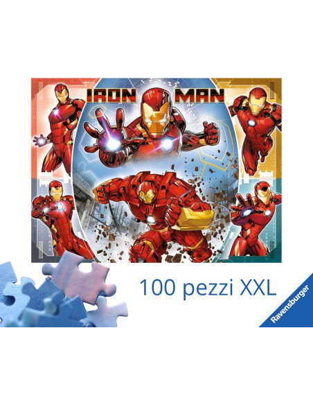 Puzzle 100 pz XXL Marvel Iron Man
