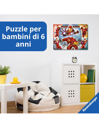 Puzzle 100 pz XXL Marvel Iron Man