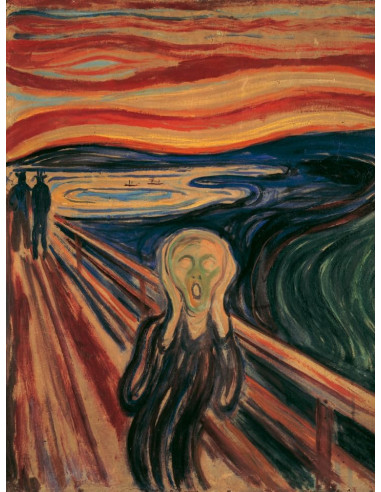 Puzzle 1000 pz Art Collection L'urlo di Munch