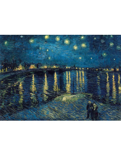 Puzzle 1000 pz Art Collection Notte Stellata Van Gogh 2