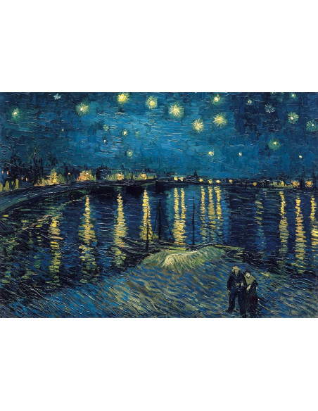 Puzzle 1000 pz Art Collection Notte Stellata Van Gogh