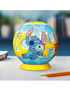 Puzzleball 3D 72 pz Disney Stitch 2