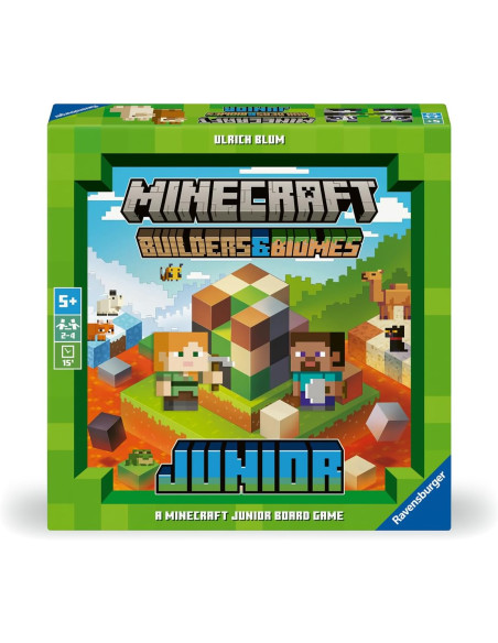Minecraft Junior Builder e Biomes