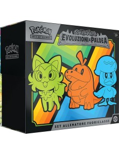 Pokemon set allenatore fuoriclasse scarlatto e violetto...