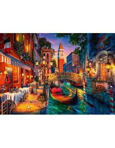 Puzzle 1000 pz Illustrati Venezia