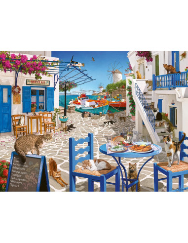 Puzzle 1500 pz Mykonos