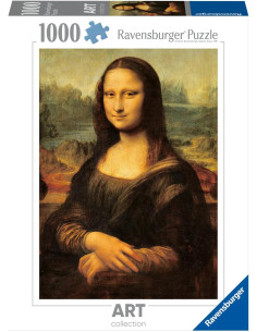 Puzzle 1000 pz Art Collection Leonardo: La Gioconda