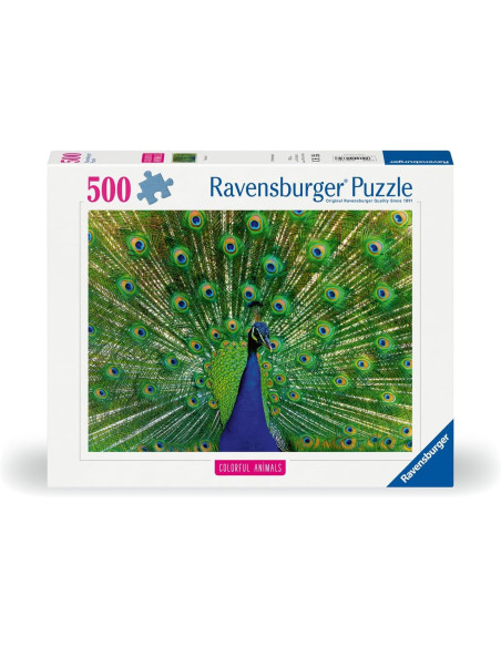 Puzzle 500 pz Pavone
