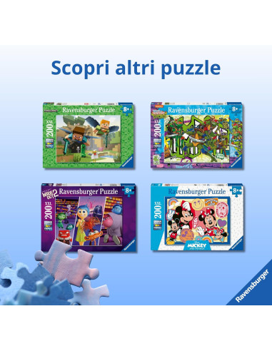 Puzzle 200 pz XXL Unicorn Accademy