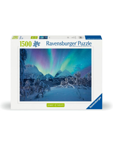 Puzzle 1500 pz Lo spettacolo dell'Artico